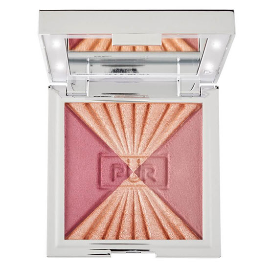 PÜR Out Of The Blue 3 In 1 Vanity Blush Palette Beam Of Light