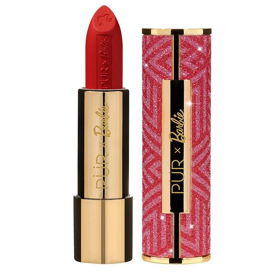 PÜR X Barbie Iconic Lips Signature Semi-Matte Lipstick CEO