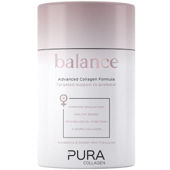 Pura Collagen Balance Advanced Female Health Formula Raspberry & Garden Mint