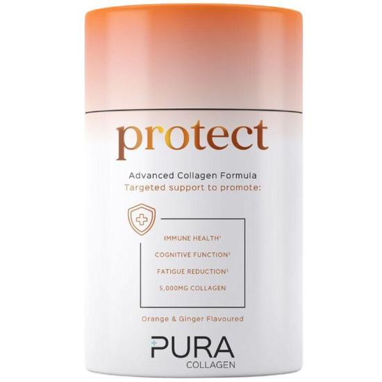 Pura Collagen Protect Advanced Collagen Formula Orange & Ginger 200g