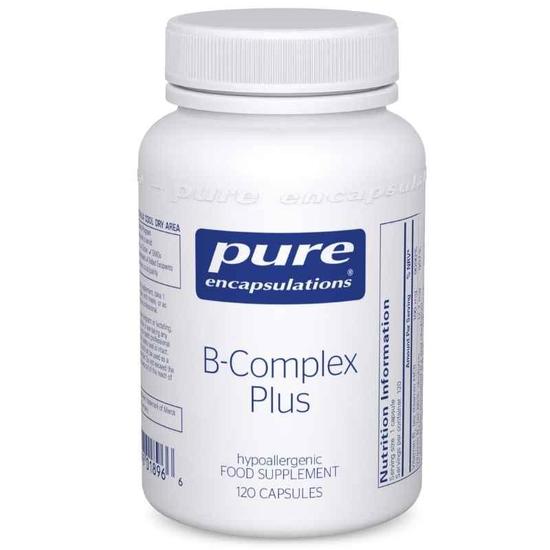 Pure Encapsulations B-Complex Plus Capsules 120 Capsules
