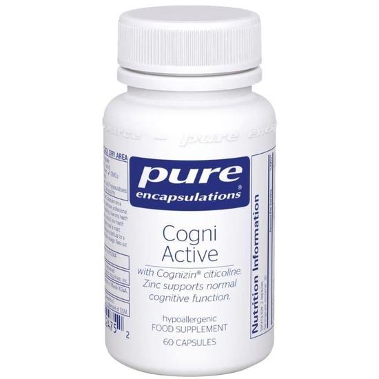 Pure Encapsulations Cogni Active Capsules 60 Capsules