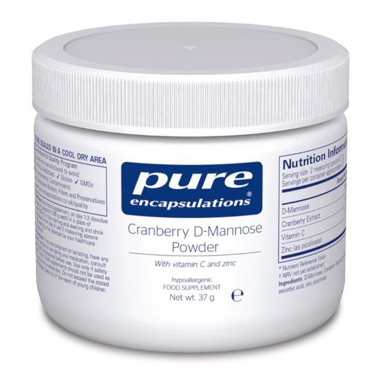 Pure Encapsulations Cranberry D-Mannose Powder 37g