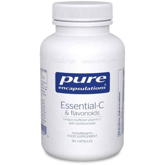 Pure Encapsulations Essential-C & Flavonoids Capsules 90 Capsules