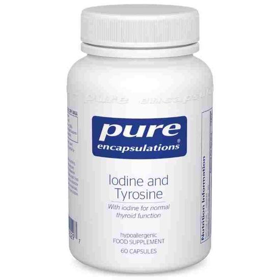 Pure Encapsulations Iodine & Tyrosine Capsules 60 Capsules