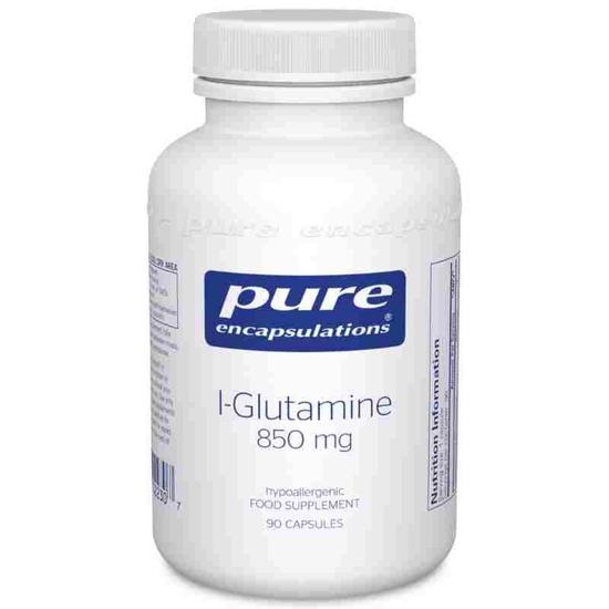 Pure Encapsulations l-Glutamine 850mg Capsules 90 Capsules