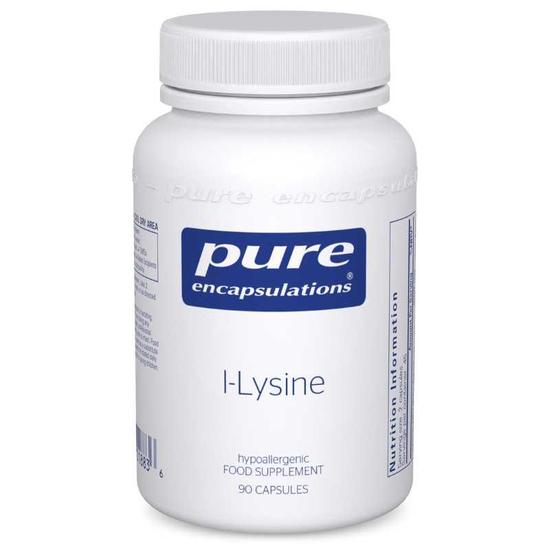 Pure Encapsulations l-Lysine Capsules 90 Capsules