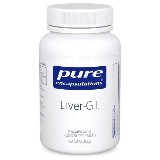 Pure Encapsulations Liver-G.I. Capsules 60 Capsules