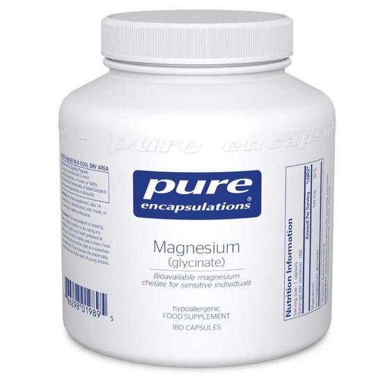 Pure Encapsulations Magnesium Glycinate Capsules 180 Capsules