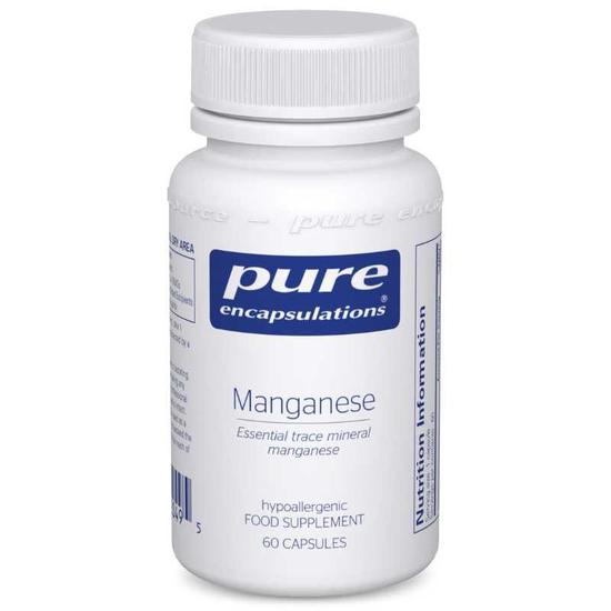 Pure Encapsulations Manganese Capsules 60 Capsules