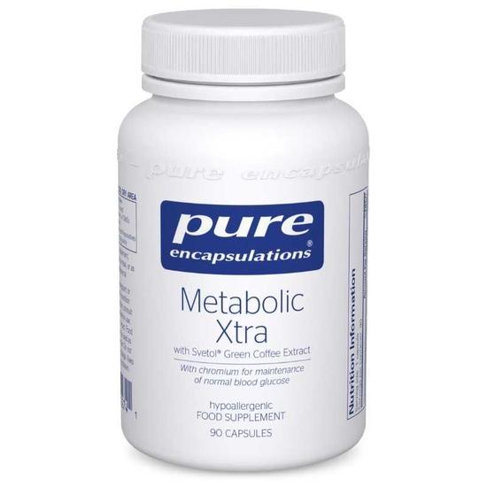 Pure Encapsulations Metabolic Xtra With Svetol Green Coffee Extract Capsules 90 Capsules