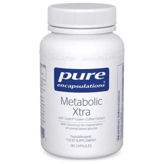 Pure Encapsulations Metabolic Xtra With Svetol Green Coffee Extract Capsules