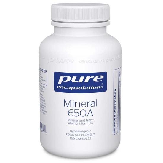 Pure Encapsulations Mineral 650a Capsules 180 Capsules