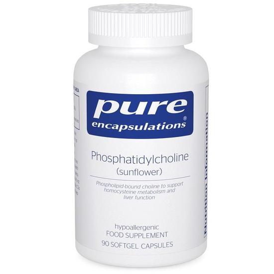 Pure Encapsulations Phosphatidylcholine Softgels 90 Softgels