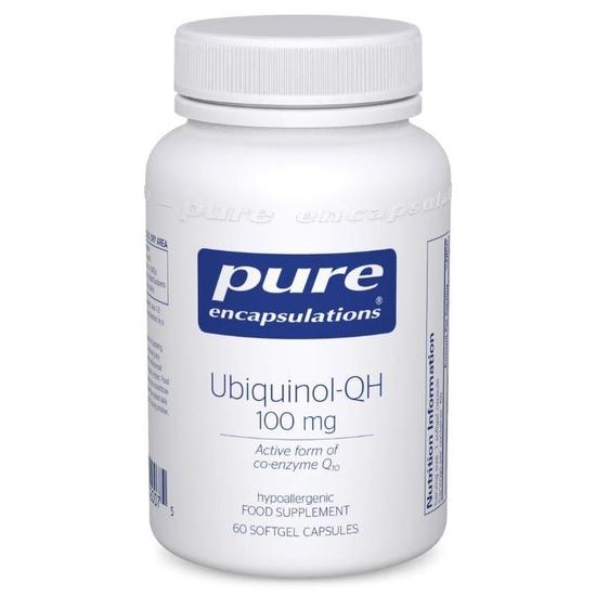 Pure Encapsulations Ubiquinol-QH 100mg Capsules 60 Capsules