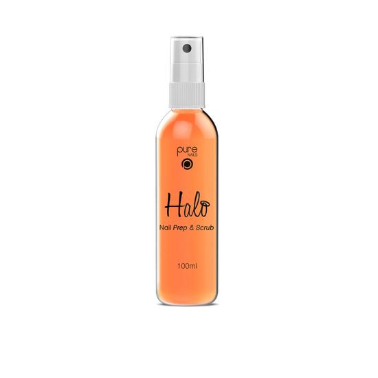 Pure Nails Halo Nail Prep & Scrub 100ml