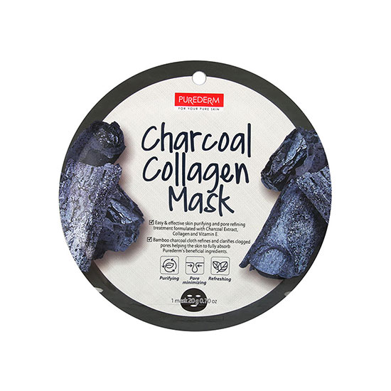 Purederm Charcoal Collagen Mask