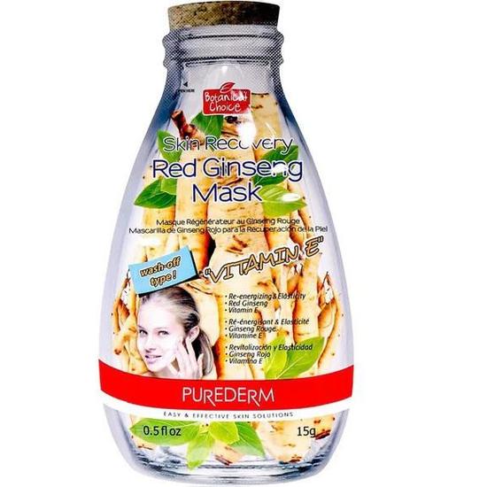 Purederm Skin Recovery Red Ginseng Mask