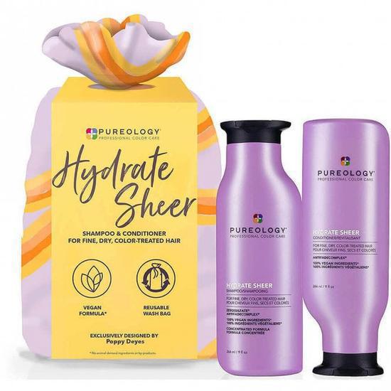 Pureology Hydrate Sheer Shampoo & Conditioner Duo Set 2 x 266ml