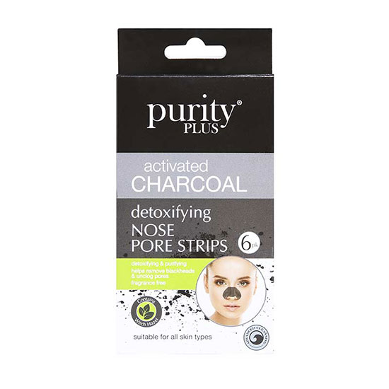 Purity Plus Charcoal Pore Strips 6pk