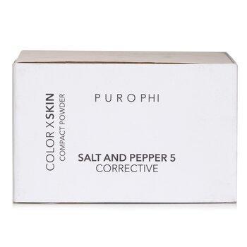 PUROPHI Salt & Pepper 5 Corrective Compact Powder 8g