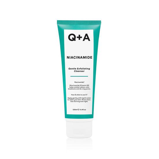 Q+A Niacinamide Gentle Exfoliating Cleanser 125ml