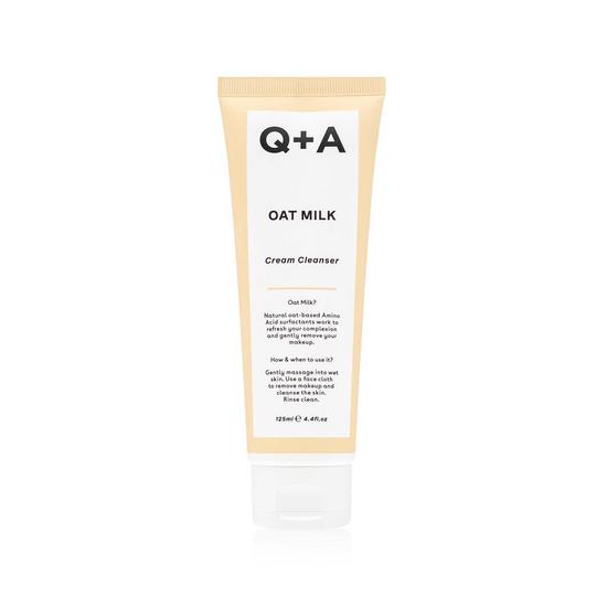 Q+A Oat Milk Cream Cleanser 125ml