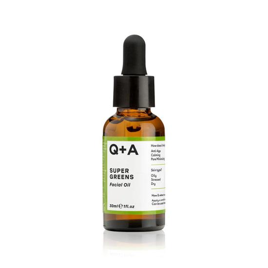 Q+A Super Greens Facial Oil 30ml