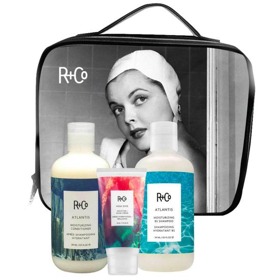 R+Co Atlantis Holiday Set Atlantis Shampoo + Atlantis Conditioner + High Dive Moisture & Shine Crème