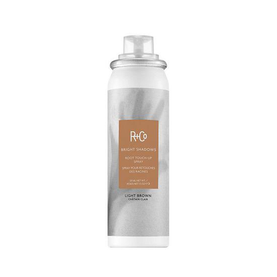 R+Co Bright Shadows Root Touch-Up Spray Light Brown