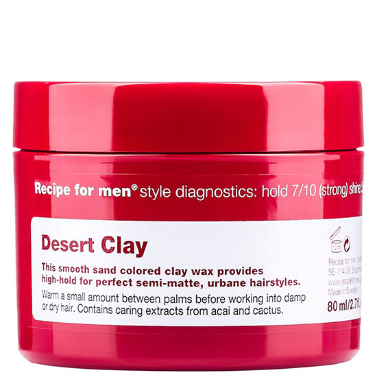 Recipe For Men Desert Clay Wax