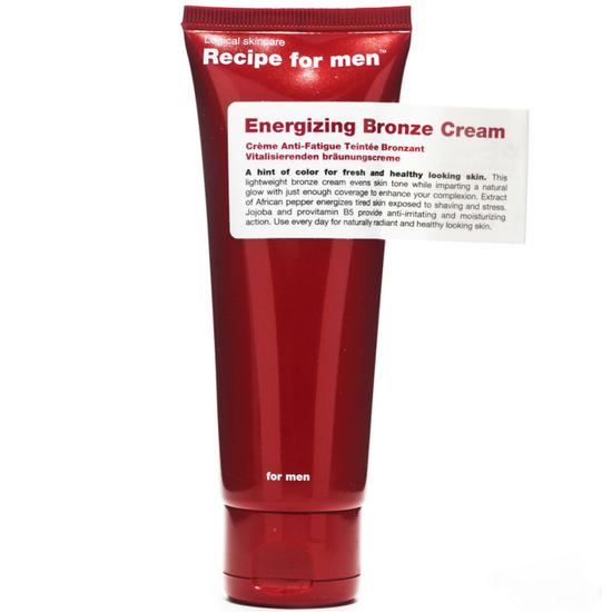 Recipe For Men Energising Bronze Cream