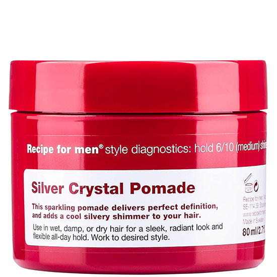 Recipe For Men Silver Crystal Pomade