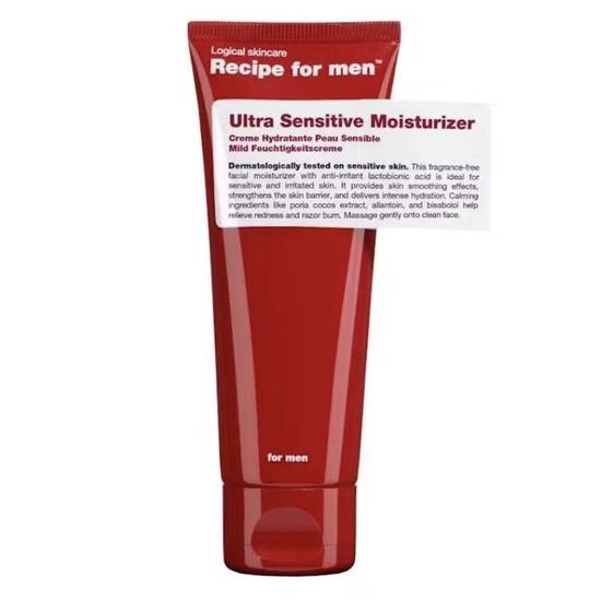 Recipe For Men Ultra Sensitive Moisturiser