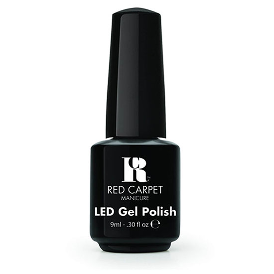 Red Carpet Manicure Black Stretch Limo LED Gel Polish
