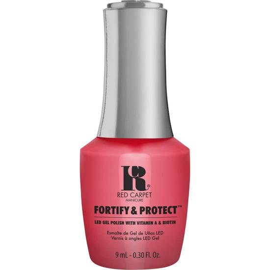 Red Carpet Manicure Fortify & Protect LED Gel Polish On Set Antics