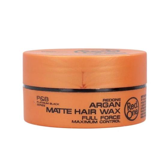 Red One Maximum Control Argan Matte Hair Wax Full Force