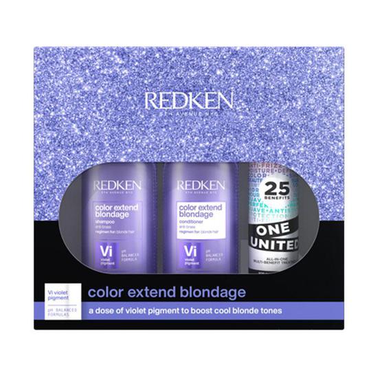 Redken Colour Extend Blondage Gift Set Shampoo + Conditioner + All in One Treatment