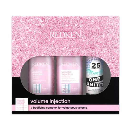 Redken Volume Injection Gift Set Shampoo + Conditioner + All in One Treatment