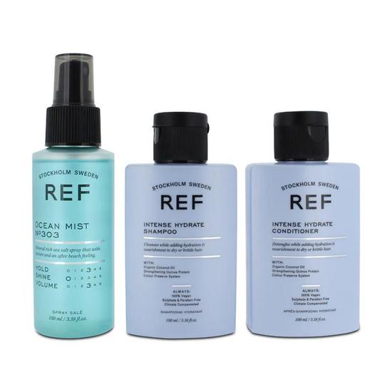 REF Intense Hydrate Shampoo & Conditioner Travel Set
