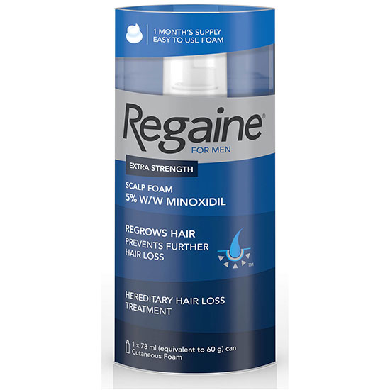 Regaine For Men Extra Strength Hair Regrowth Foam 73ml