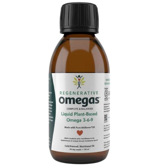 Regenerative Omegas Plant-Based Omega 3-6-9 Liquid