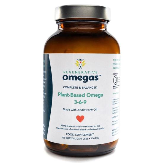 Regenerative Omegas Vegan Omega 3-6-9 Capsules 120 Capsules