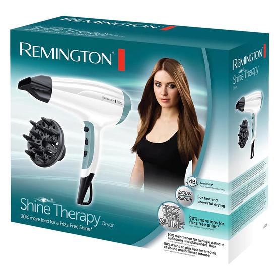 Remington Shine Therapy D5216 Hair Dryer White & Teal
