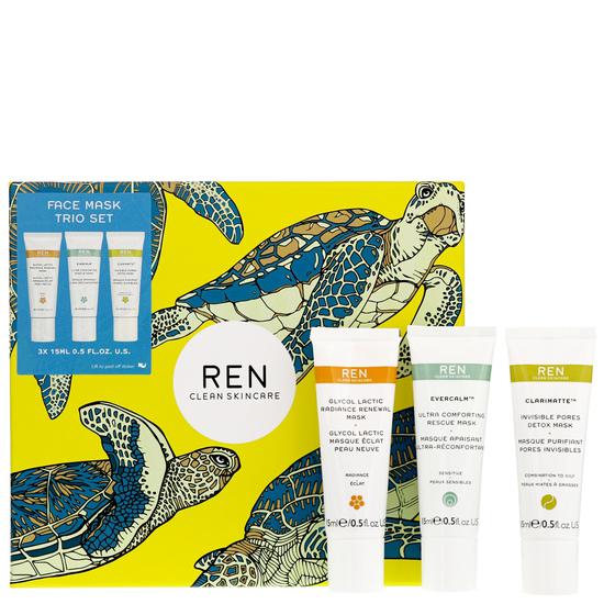 REN Christmas Radiance Clean Mask Trio Gift Set