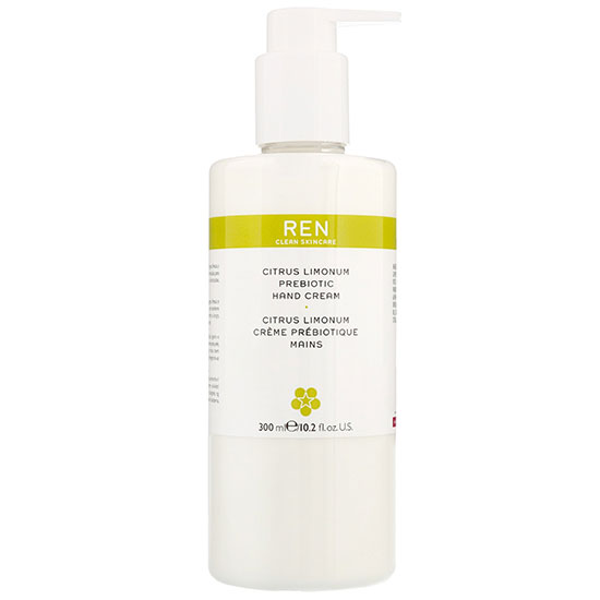 REN Citrus Limonum Prebiotic Hand Cream 300ml