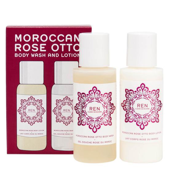 REN Moroccan Rose Mini Body Duo Kit