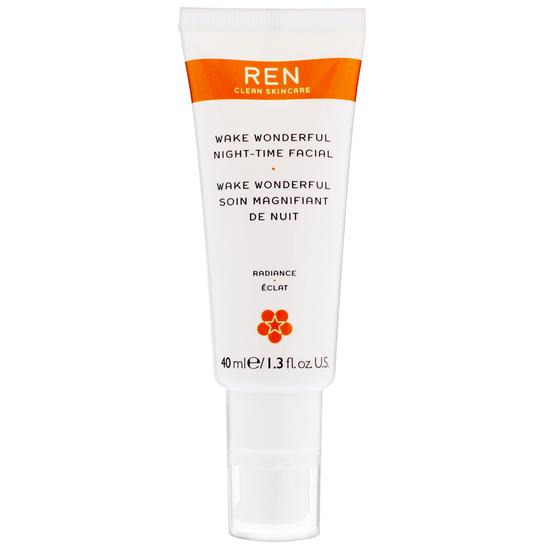 REN Wake Wonderful Night Time Facial 40ml