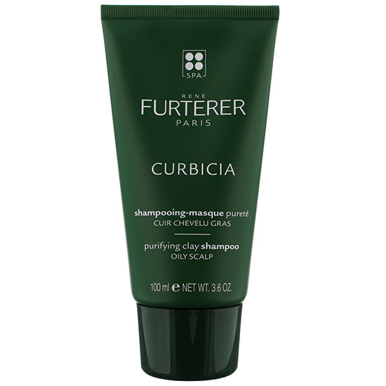 René Furterer Curbicia Purifying Ritual: Purifying Clay Shampoo For Oily Scalp 100ml