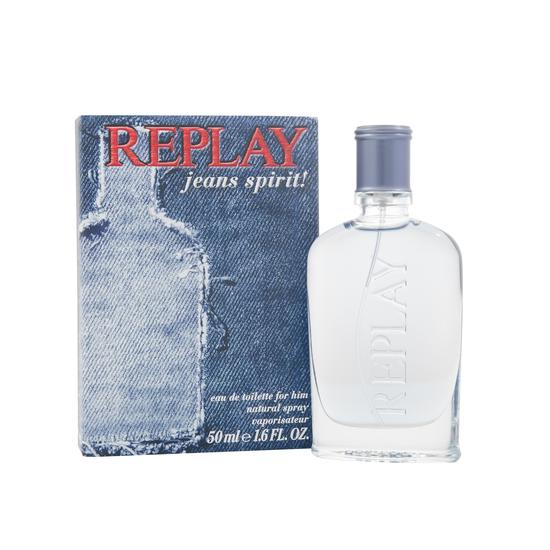 Replay Jeans Spirit! For Him Eau De Toilette Spray 50ml